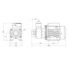 Насос поверхностный вихревой Thermo Alliance QBm80 0,75 кВт
