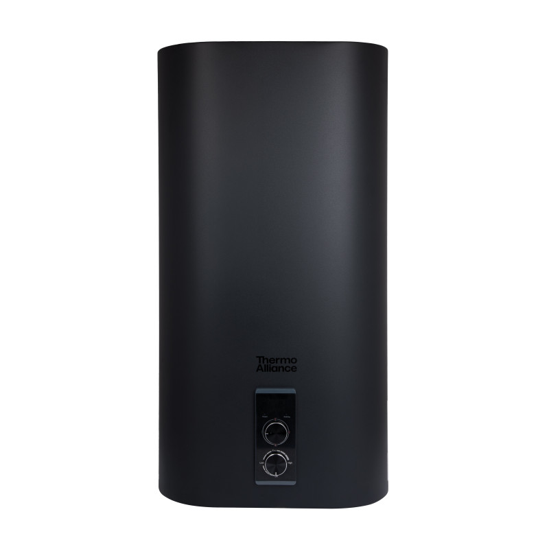 Водонагреватель электрический Thermo Alliance 80 л Black,плоский вертикальный, мокрый ТЭН 2 кВт (0,8+1,2) DT80V20G(PD)/2В