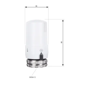 Термоголовка Thermo Alliance Standart 30х1,5 SD355