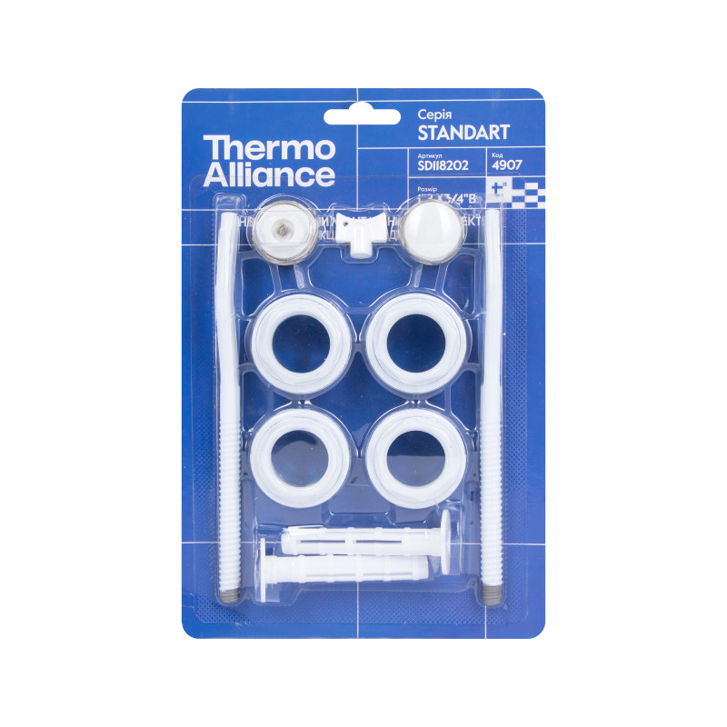 Комплект на радіатор Thermo Alliance Standart 3/4