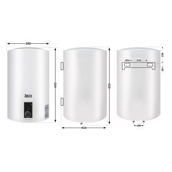Водонагрівач електричний Thermo Alliance 50 л вертикальний, сухий ТЕН 2,0 кВт D50V20J2(D)K