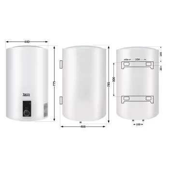 Водонагреватель электрический Thermo Alliance 80 л вертикальный, сухой ТЭН 2,0 кВт D80V20J3(D)K