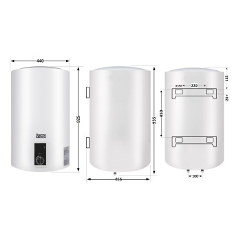 Водонагрівач електричний Thermo Alliance 100 л вертикальний, сухий ТЕН 2,0 кВт D100V20J3(D)K