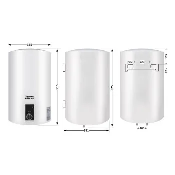 Водонагреватель электрический Thermo Alliance 30 л вертикальный, сухой ТЭН 1,6 кВт D30V16J1(D)K