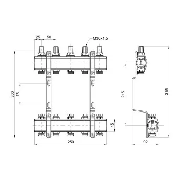 Колектор Thermo Alliance Forte 1