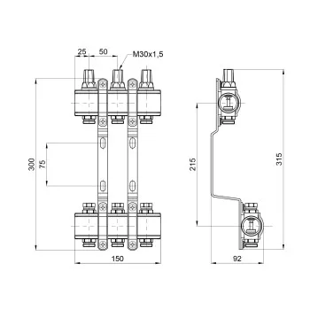 Колектор Thermo Alliance Forte 1