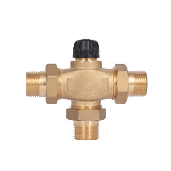 Кран триходовий розподільний без термоголовки Thermo Alliance Forte (M30x1,5; 30-70°С) 1
