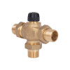 Кран триходовий розподільний без термоголовки Thermo Alliance Forte (M30x1,5; 30-70°С) 1