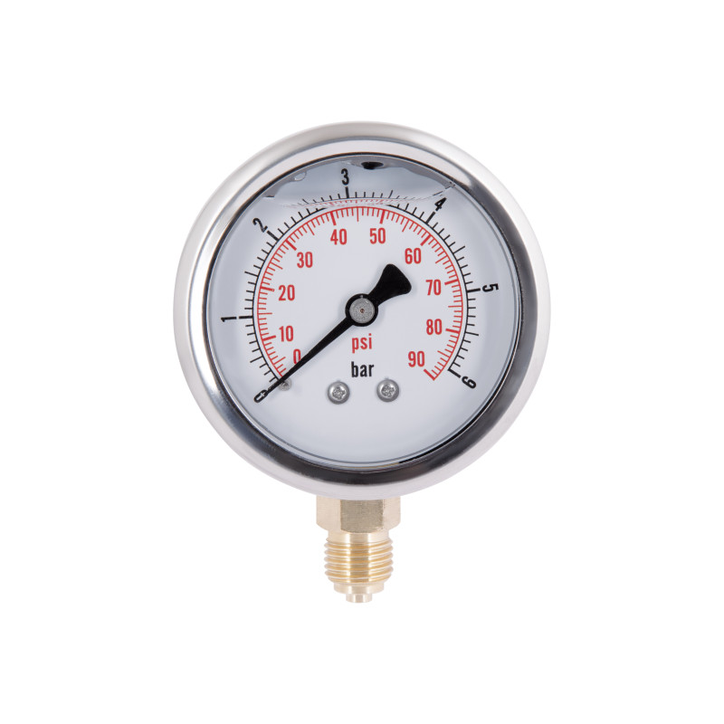 Манометр із гліцерином Thermo Alliancе Forte 6 бар, 1/4