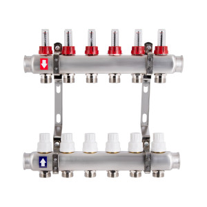 Коллектор с расходомерами Thermo Alliance Standart 1