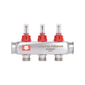 Колектор з витратомірами Thermo Alliance Standart 1