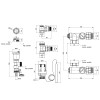 Смесительная группа Thermo Alliance Standart 1'' без байпаса SF006W25