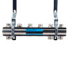 Комплект наклеек с термометром Standart  для коллектора (красная+синяя) TAS342RB Thermo Alliance