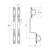 Крепление для коллектора Thermo Alliance Standart 1'' SD342