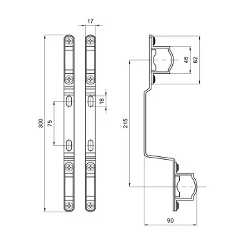 Кріплення для колектора Thermo Alliance Standart 1