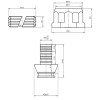 Євроконус Thermo Alliance Forte 16х2 мм, 3/4