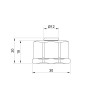 Евроконус Thermo Alliance Standart  3/4''В 16 х 2,0мм SD346