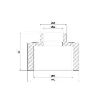 Муфта PPR Thermo Alliance 63х32