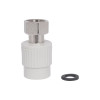 Муфта PPR Thermo Alliance с накидной гайкой 20х1/2