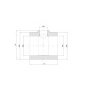 Тройник PPR Thermo Alliance 63х25х63