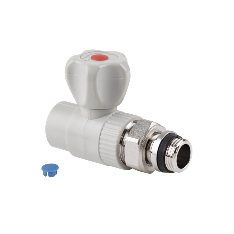 Кран кульовий радіаторний PPR Thermo Alliance 20х1/2