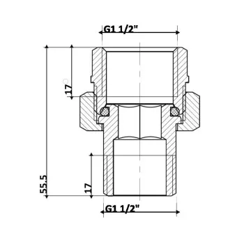 Згін-американка Thermo Alliance Standart 1 1/2