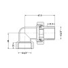 Сгон-американка Thermo Alliance Standart 1/2