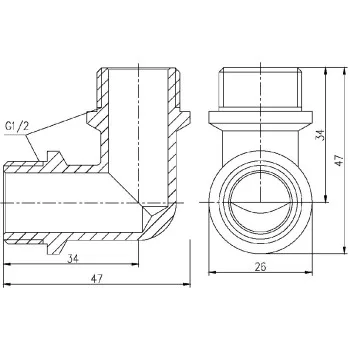 Кут Thermo Alliance Forte 1/2