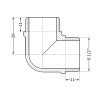 Угол Thermo Alliance Standart 1/2