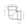 Угол Thermo Alliance Standart 1/2