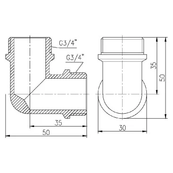 Кут Thermo Alliance Forte 3/4