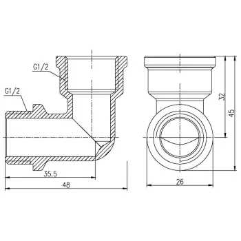 Кут Thermo Alliance Forte 1/2