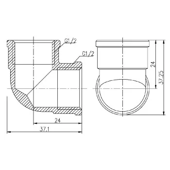Кут Thermo Alliance Forte 1/2
