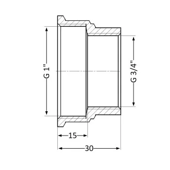 Муфта Thermo Alliance Standart 3/4