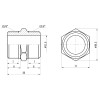 Ніпель Thermo Alliance Forte 3/8