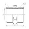 Ниппель Thermo Alliance Forte 3/4