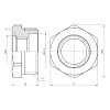 Футорка Thermo Alliance Forte 1