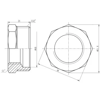 Футорка Thermo Alliance Forte 1