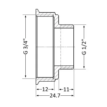 Переходник Thermo Alliance Standart 3/4