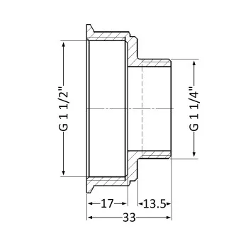 Переходник Thermo Alliance Standart 1 1/2