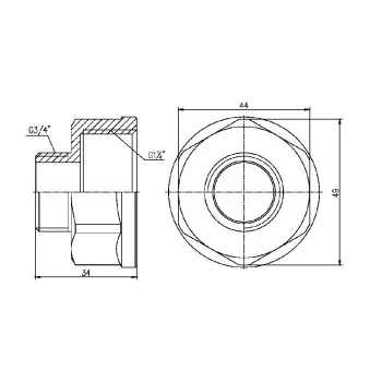 Переход Thermo Alliance Forte 1