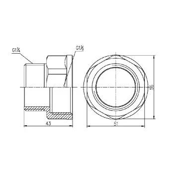 Перехід Thermo Alliance Forte 1