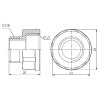 Переход Thermo Alliance Forte 1/2