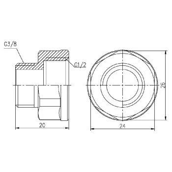 Перехід Thermo Alliance Forte 1/2