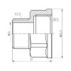 Переход Thermo Alliance Forte 3/4