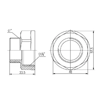 Переход Thermo Alliance Forte 1