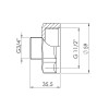 Переход Thermo Alliance Forte 1