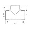 Тройник Thermo Alliance Standart 1/2