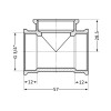Тройник Thermo Alliance Standart 3/4