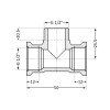 Тройник Thermo Alliance Standart 1/2